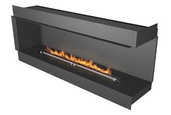  Forma Right Corner Fireplace  