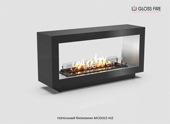 Підлоговий біокамін Gloss Fire Module-m2