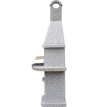 Разборной камин барбекю ELMAS «Классик Эксклюзив» с  бетонным дымоходом